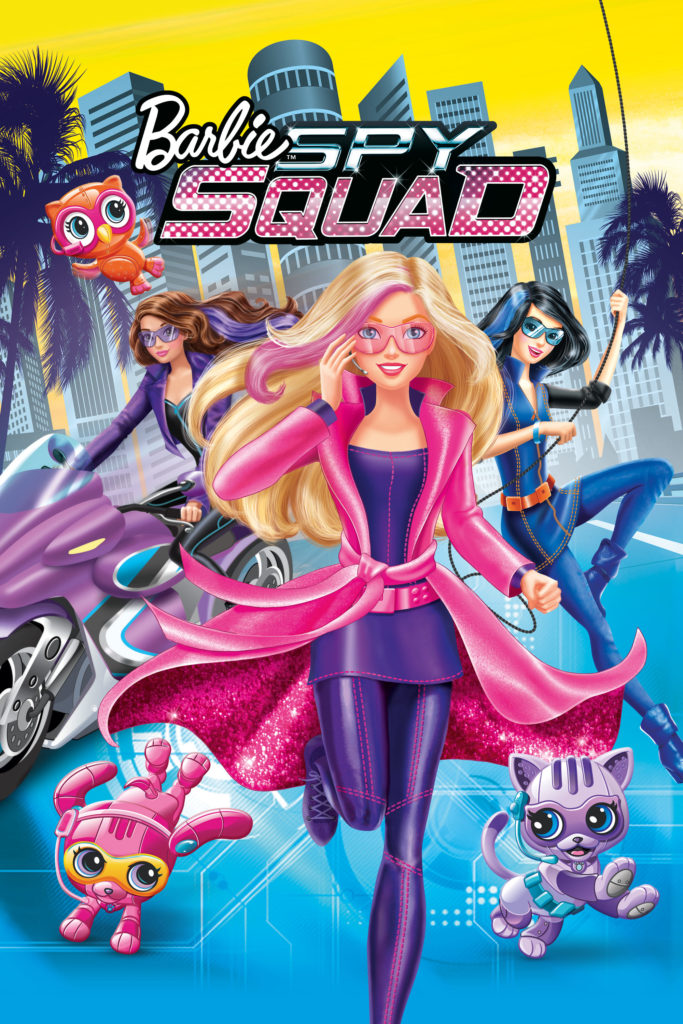 barbie spy squad coloring pages